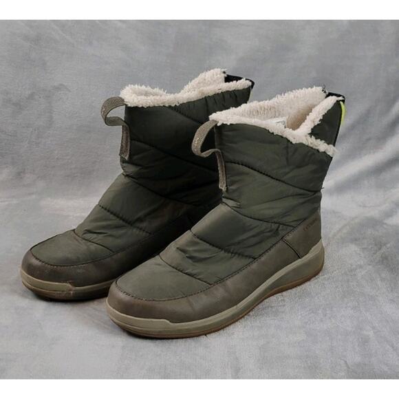 Merrell Snowcreek Sport womens 9 Mid Zip Polar Snow Boots puffer Waterproof - Picture 1 of 11